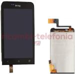 Display per HTC One V (Compatibile - Nero - Con frame)