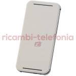 Custodia Flip Case per HTC One M8 (Bianco)