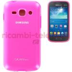 Custodia Cover per Samsung Galaxy Ace 3 (Rosa)