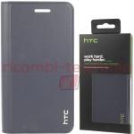 Custodia Flip Case per HTC One U Play (Blu)